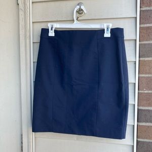 Navy Blue H&M Pencil Skirt Sz 12